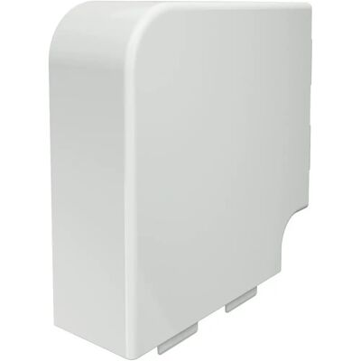 OBO Bettermann WDK HF60150RW - Cappuccio angolare piatto per canali WDK - Accessorio di gestione dei cavi OBO Bettermann WDK HF60150RW - Cappuccio angolare piatto per canali WDK - Accessorio di gestione dei cavi