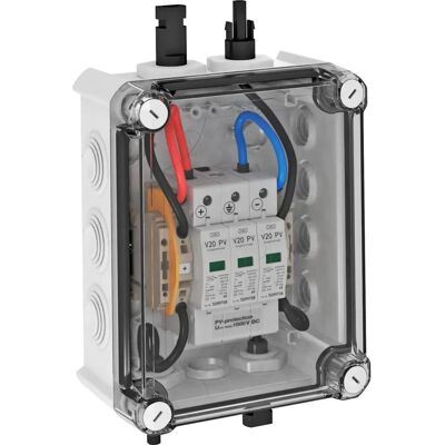 OBO Bettermann PVG-C1000S100 Überspannungsschutzgehäuse - IP66 - 1000V DC OBO Bettermann PVG-C1000S100 Überspannungsschutzgehäuse - IP66 - 1000V DC