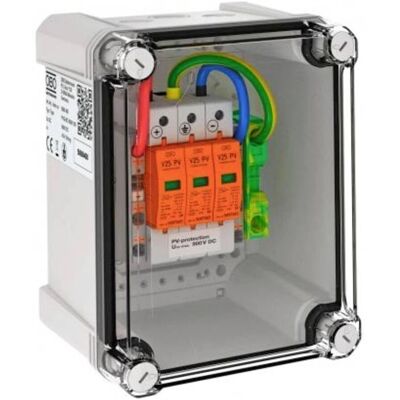 OBO Bettermann 5088400 Generatoranschlusskasten - Generatoranschluss, PV-Schutz, Steckbarer Varistor OBO Bettermann 5088400 Generatoranschlusskasten - Generatoranschluss, PV-Schutz, Steckbarer Varistor