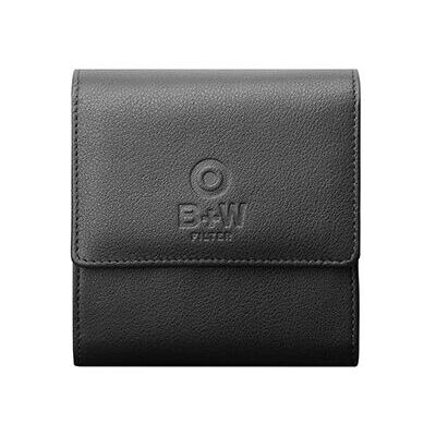 B&W Kamerafilteretui - Leder, Kompakt, Für 2 Filter bis 77mm B&W Kamerafilteretui - Leder, Kompakt, Für 2 Filter bis 77mm