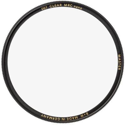 B+W 007 Klarsicht Kamera-Filter - Schutz für Objektiv mit Mehrschichtbeschichtung B+W 007 Klarsicht Kamera-Filter - Schutz für Objektiv mit Mehrschichtbeschichtung