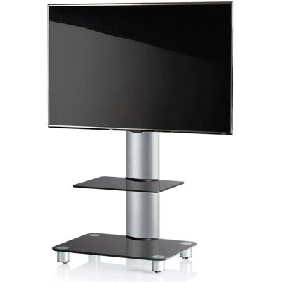 VCM Morgenthaler TV-Ständer Silber - Für 70-Zoll-Bildschirm VCM Morgenthaler TV-Ständer Silber - Für 70-Zoll-Bildschirm