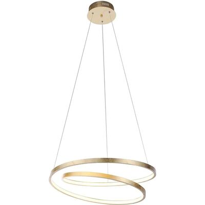 Paul Neuhaus Roman Gold Pendelleuchte - 55cm, Dimmung, LED, Innen Paul Neuhaus Roman Gold Pendelleuchte - 55cm, Dimmung, LED, Innen