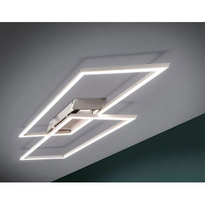 Paul Neuhaus LED Plafonnier Inigo - Dimmable Blanc Chaud - 2 Ampoules - Publicité Paul Neuhaus LED Plafonnier Inigo - Dimmable Blanc Chaud - 2 Ampoules - Publicité