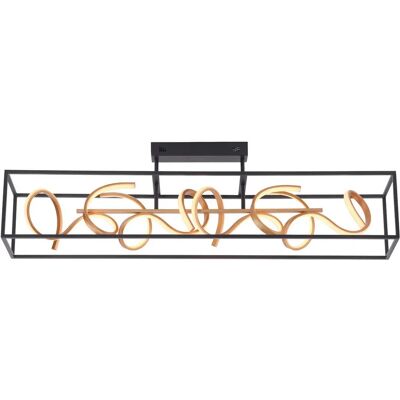 Paul Neuhaus Schwarz/Gold LED-Deckenleuchte - Deckenlampe Paul Neuhaus Schwarz/Gold LED-Deckenleuchte - Deckenlampe