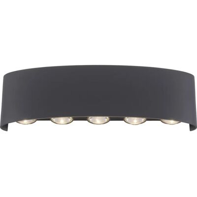 Paul Neuhaus Carlo Oprawa Ścienna - Nowoczesna Antracyt 10 LED Paul Neuhaus Carlo Oprawa Ścienna - Nowoczesna Antracyt 10 LED