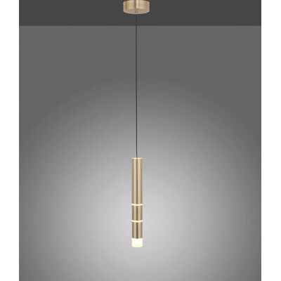 Paul Neuhaus PURE-VEGA LED Pendellampe - 4 Lyskilder, Mat Messing Paul Neuhaus PURE-VEGA LED Pendellampe - 4 Lyskilder, Mat Messing