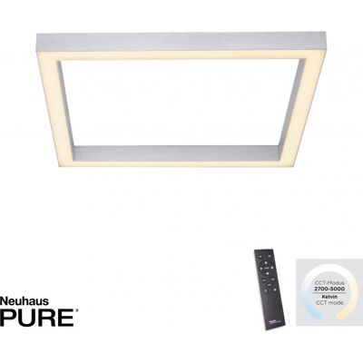 Plafonnier LED Pure-Lines - Dimmable, Contrôle CCT, 3480 lm - Publicité Plafonnier LED Pure-Lines - Dimmable, Contrôle CCT, 3480 lm - Publicité
