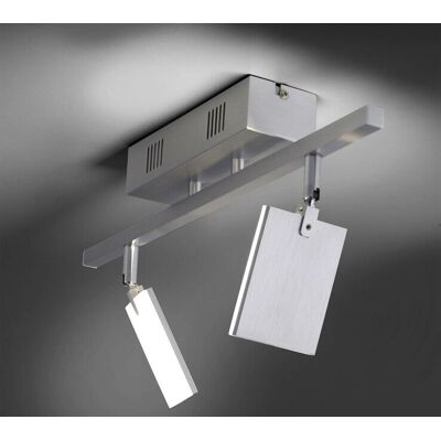 Plafond LED Paul Neuhaus 2 spots réglables télécommande - Publicité Plafond LED Paul Neuhaus 2 spots réglables télécommande - Publicité