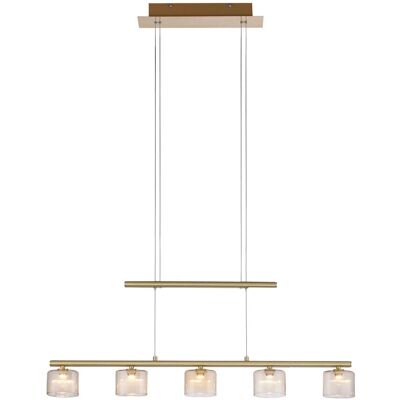 Paul Neuhaus Hydra Loftlampe - 5-glas, højdejusterbar Paul Neuhaus Hydra Loftlampe - 5-glas, højdejusterbar