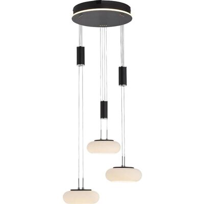 Paul Neuhaus Q-ETIENNE Pendelleuchte, Schwarz, Höhenverstellbar, ZigBee Paul Neuhaus Q-ETIENNE Pendelleuchte, Schwarz, Höhenverstellbar, ZigBee