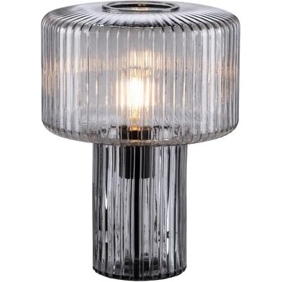Paul Neuhaus FUNGUS Røgglas Bordlampe - Bordlampe Paul Neuhaus FUNGUS Røgglas Bordlampe - Bordlampe
