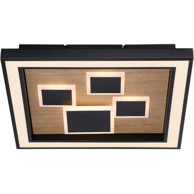Paul Neuhaus Holz-LED-Deckenleuchte - Modern, Energiesparend - Deckenlampe Paul Neuhaus Holz-LED-Deckenleuchte - Modern, Energiesparend - Deckenlampe