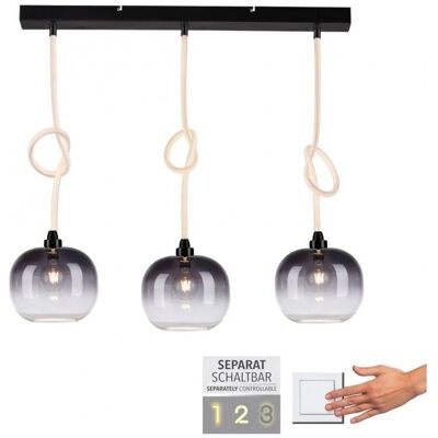 Lampada a sospensione nera LUMA di Paul Neuhaus - Illuminazione interna Lampada a sospensione nera LUMA di Paul Neuhaus - Illuminazione interna