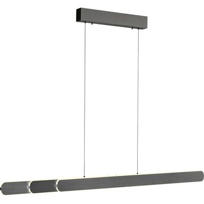 Paul Neuhaus Schwarze LED-Pendelleuchte mit Touch & Comfort Lift - 2-flammig - 160cm Paul Neuhaus Schwarze LED-Pendelleuchte mit Touch & Comfort Lift - 2-flammig - 160cm