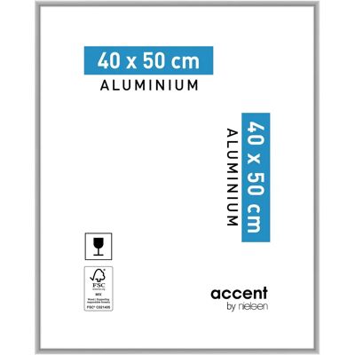 Nielsen Design Nielsen Fotosrør 52524 Accent Mat Sølv 40x50 cm - Fotosrør Nielsen Design Nielsen Fotosrør 52524 Accent Mat Sølv 40x50 cm - Fotosrør