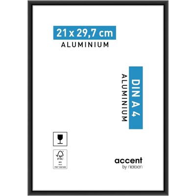 Nielsen Sort Aluminium Plakatramme - Plakatramme Nielsen Sort Aluminium Plakatramme - Plakatramme