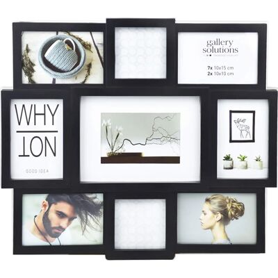 Cornice Foto Nielsen Design Nielsen Why Not Collage Resina Nera Cornice Foto Nielsen Design Nielsen Why Not Collage Resina Nera