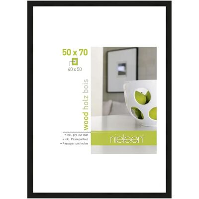 Nielsen Design Nielsen Fotoliste 8988031 Apollon Sort 50x70 / 40x50 cm - Fotosamling Nielsen Design Nielsen Fotoliste 8988031 Apollon Sort 50x70 / 40x50 cm - Fotosamling