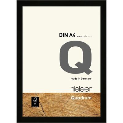 Nielsen Quadrum A4 Træramme - Sort - Unisex Nielsen Quadrum A4 Træramme - Sort - Unisex
