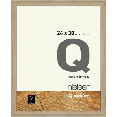 Nielsen Quadrum 24 x 30cm Wooden Picture Frame - Light Oak - Picture Frame Nielsen Quadrum 24 x 30cm Wooden Picture Frame - Light Oak - Picture Frame