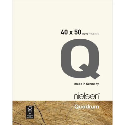 Nielsen Quadrum Lys eg træ-ramme 40x50cm Nielsen Quadrum Lys eg træ-ramme 40x50cm