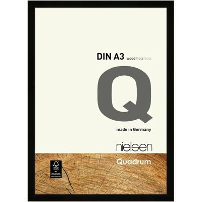 Nielsen Quadrum A3 Træramme - Sort - Billedramme Nielsen Quadrum A3 Træramme - Sort - Billedramme
