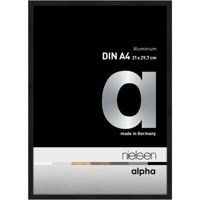 Cadre en aluminium Alpha de Nielsen - Mince, Haute qualité, Tailles multiples - Publicité Cadre en aluminium Alpha de Nielsen - Mince, Haute qualité, Tailles multiples - Publicité