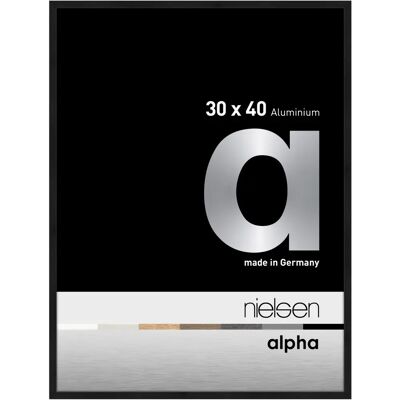 Cadre d'affiche en aluminium Alpha de Nielsen - Fin, Solide, Qualité allemande - Publicité Cadre d'affiche en aluminium Alpha de Nielsen - Fin, Solide, Qualité allemande - Publicité