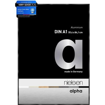 Nielsen Premium Alpha Black Photo Frame 59.4x84 cm - Photo Frame Nielsen Premium Alpha Black Photo Frame 59.4x84 cm - Photo Frame