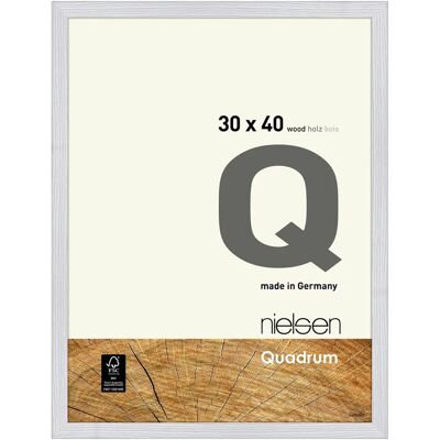 Cadre en Bois Blanc Nielsen Premium Quadrum - Cadre Photo - Publicité Cadre en Bois Blanc Nielsen Premium Quadrum - Cadre Photo - Publicité