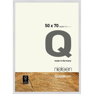 Cadre Nielsen Premium Quadrum Blanc - 50x70 cm - Publicité Cadre Nielsen Premium Quadrum Blanc - 50x70 cm - Publicité