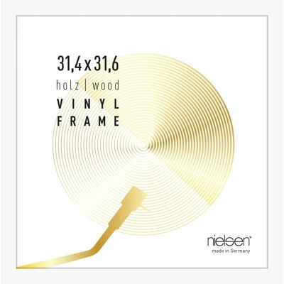 Nielsen Vinyl Record Album Frame - Protects LPs, 34x34cm Nielsen Vinyl Record Album Frame - Protects LPs, 34x34cm