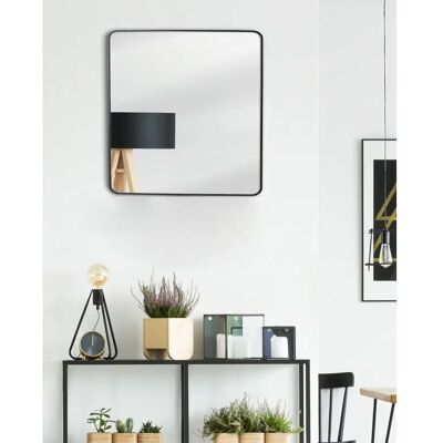 Nielsen - Archer Metal Square - 60cm - Black - Mirror Nielsen - Archer Metal Square - 60cm - Black - Mirror