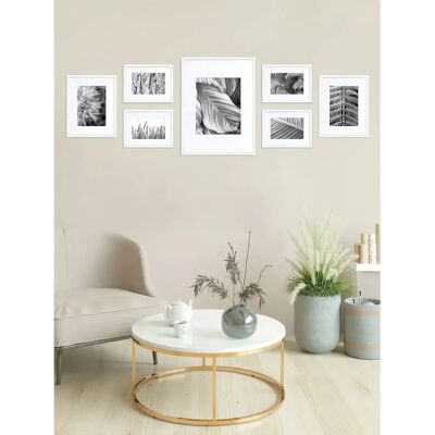 Nielsen - Gallery Aluminium 7-Frame Set - Mixed sizes - Wall-mountable - Photo frames Nielsen - Gallery Aluminium 7-Frame Set - Mixed sizes - Wall-mountable - Photo frames