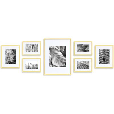 Nielsen Felicity Aluminium Photo Frame Set - 7 Piece Nielsen Felicity Aluminium Photo Frame Set - 7 Piece