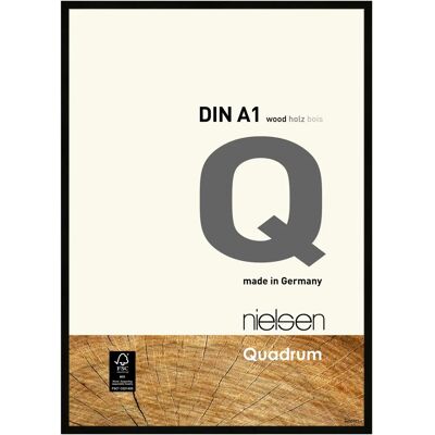 Nielsen Quadrum A1 Wooden Picture Frame with Glass Front - Picture Frame Nielsen Quadrum A1 Wooden Picture Frame with Glass Front - Picture Frame