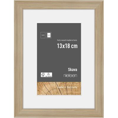 Cadre en bois Nielsen Skava 13x18cm - Chêne - Cadre photo - Publicité Cadre en bois Nielsen Skava 13x18cm - Chêne - Cadre photo - Publicité