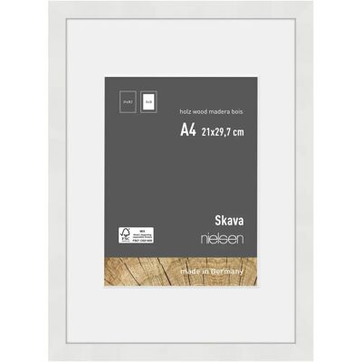 Nielsen Skava Holz Bilderrahmen A4 - 21x29,7 cm - Glasfront Nielsen Skava Holz Bilderrahmen A4 - 21x29,7 cm - Glasfront