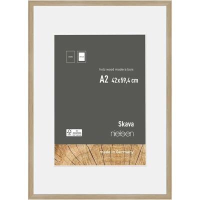 Nielsen Skava A2 Wooden Picture Frame - White - Picture Frame Nielsen Skava A2 Wooden Picture Frame - White - Picture Frame