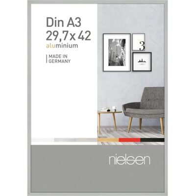 Nielsen - Pixel A3 - Silver - A3 29.7x42 cm - Poster Frame Nielsen - Pixel A3 - Silver - A3 29.7x42 cm - Poster Frame