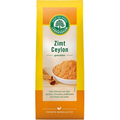 Lebensbaum Ceylon Zimt - Bio, gemahlen, 50g Lebensbaum Ceylon Zimt - Bio, gemahlen, 50g