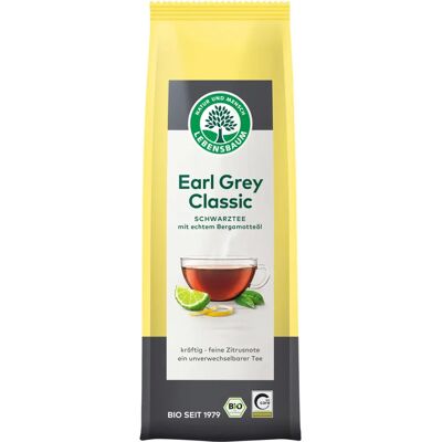 Lebensbaum Thé Earl Grey Bio en Feuilles - Thé - Publicité Lebensbaum Thé Earl Grey Bio en Feuilles - Thé - Publicité