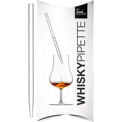 Eisch Gentleman Pipette à Gouttes d'Eau pour Whisky - Accessoire de Bar - Publicité Eisch Gentleman Pipette à Gouttes d'Eau pour Whisky - Accessoire de Bar - Publicité