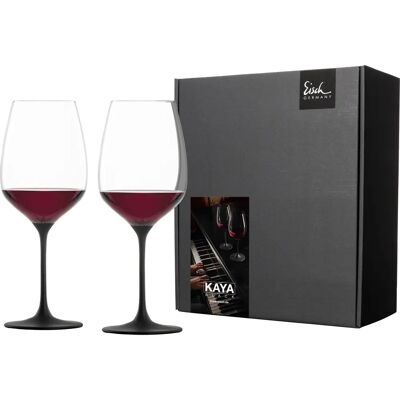 Eisch KAYA SCHWARZ 600ml - Rotweinglas-Set Eisch KAYA SCHWARZ 600ml - Rotweinglas-Set