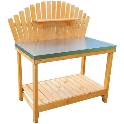 PROMADINO Helga Pflanztisch - Gartentisch aus Kiefernholz PROMADINO Helga Pflanztisch - Gartentisch aus Kiefernholz