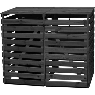 PROMADINO Vario V Aufbewahrungsbox - Garten, Verschließbar, 148x122x92cm PROMADINO Vario V Aufbewahrungsbox - Garten, Verschließbar, 148x122x92cm