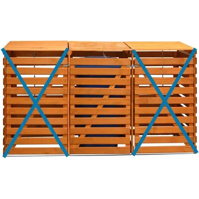 Promadino Vario V Aufbewahrungsbox - Umweltfreundlich, Verschließbar, 240L Promadino Vario V Aufbewahrungsbox - Umweltfreundlich, Verschließbar, 240L
