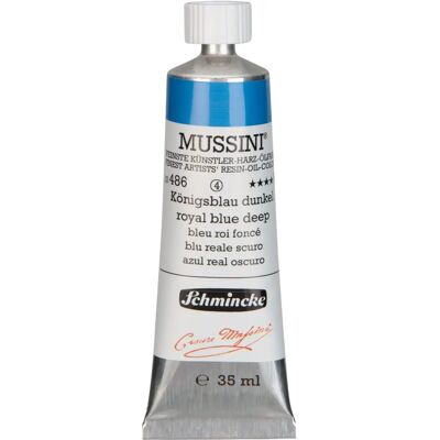 Schmincke Mussini ML35 Seria 2 - Farba olejna Niebieski Royal Claire Schmincke Mussini ML35 Seria 2 - Farba olejna Niebieski Royal Claire