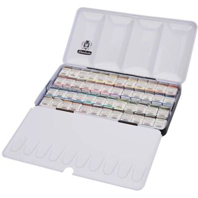 Schmincke - Horadam Aquarell - 48 x 1/2 pans - Metal tin - Watercolor set Schmincke - Horadam Aquarell - 48 x 1/2 pans - Metal tin - Watercolor set